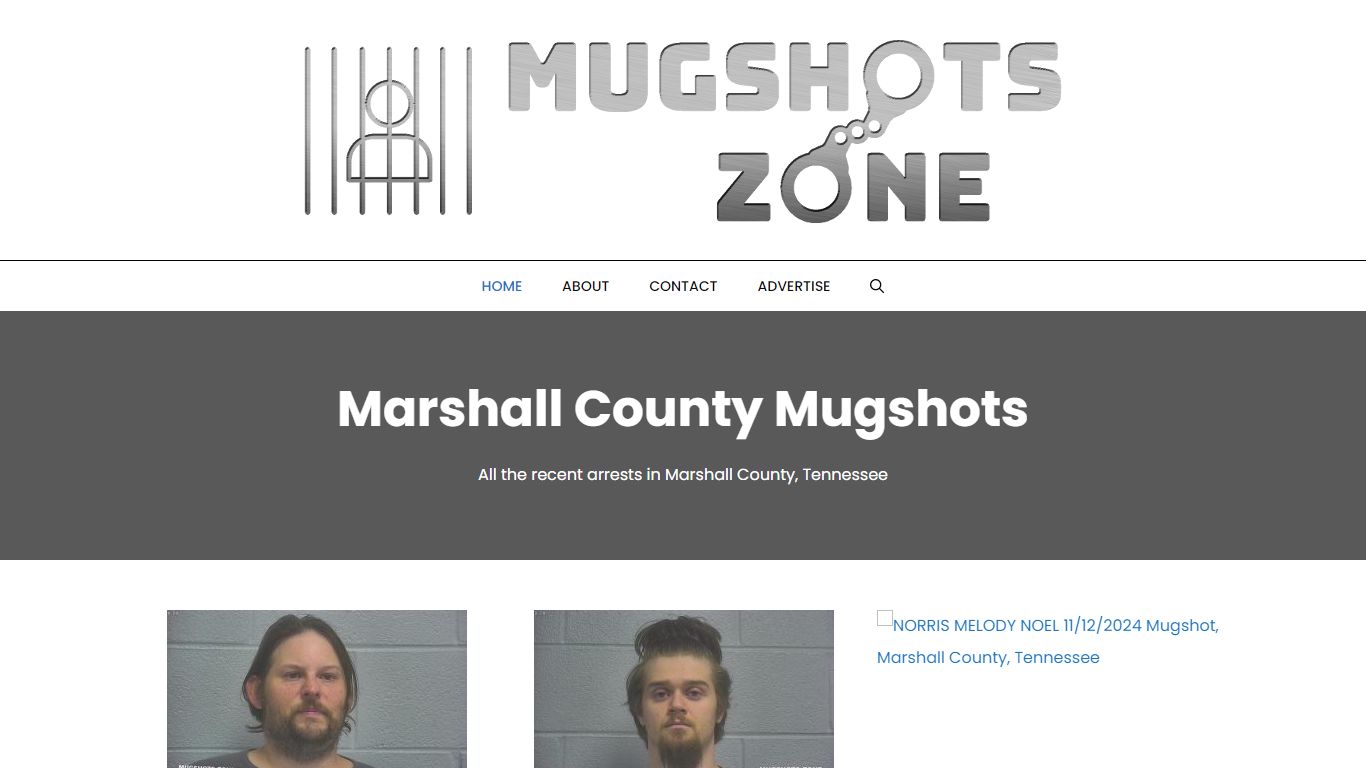 Marshall County Mugshots Zone